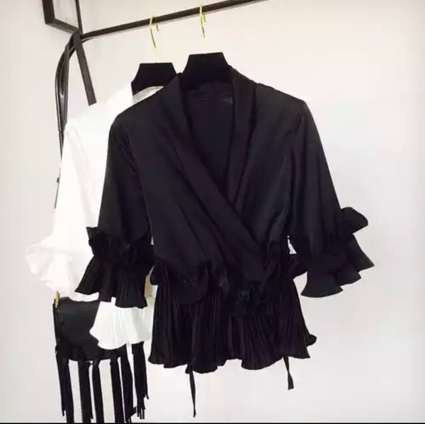 Florence Ruffle Top
